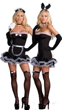 Dream Girl Sexy 2 In 1 French Maid/Bunny Costume 1 Dream Girl Sexy 2 In 1 French Maid/Bunny Costume