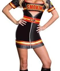 Dream Girl Newest Products Sexy Smokin Hot Fire Fighter Costume