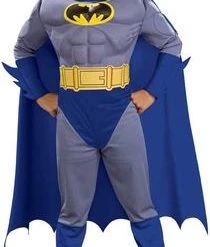 Rubies Newest Products Deluxe Child Muscle Batman (Brave)