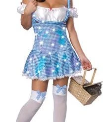 Rubies Sexy Sequin Dorothy Adult Costume