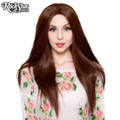 Theatre House Newest Products RockStar LACE FRONT 26 YAKI STRAIGHT - CHOCOLATE BROWN