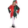 Halco Newest Products Satin Jingle Elf Child Costume