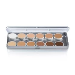 Theatre House Theatrical Foundation Palette 1.69oz./48gm.,12 C (Metal Pal) - TFP-12 Newest Products