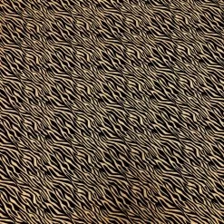 Theatre House Cotton Non-Stretch Lurex Zebra Design