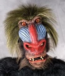 Be Something Studios Newest Products Baboon Moving Mouth Mask