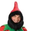 Vendor-unknown Elf Hat With Beard Set Beards And Mustaches