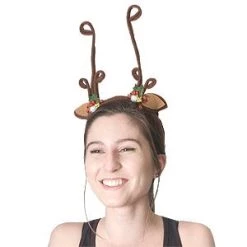 Vendor-unknown Ears And Tails Happy Holiday Reindeer Antlers