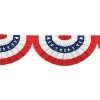 Vendor-unknown Patriotic Flag Bunting Cutout