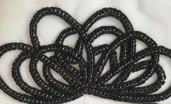 Fine Fabric Sales Newest Products Bead & Rhinestone Loop Applique