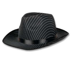 Vendor-unknown Newest Products Pinstripe Gangster Hat 1 Vendor-unknown Newest Products Pinstripe Gangster Hat