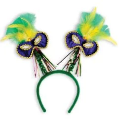 Zucker Feather Products Newest Products Mardi Gras Mask Boppers