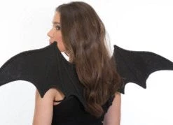 Vendor-unknown Chiffon Bat Wings