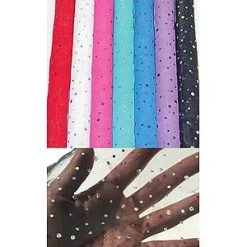 Vendor-unknown Hologram Spots Chiffon *DS*