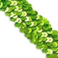 Vendor-unknown Newest Products 1 Fluorescent Sequin Trim (Stretch)