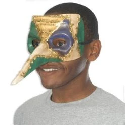 Vendor-unknown Mardi Gras Long Nose Mask
