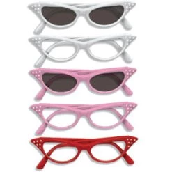 Vendor-unknown 50's Rhinestone Glasses