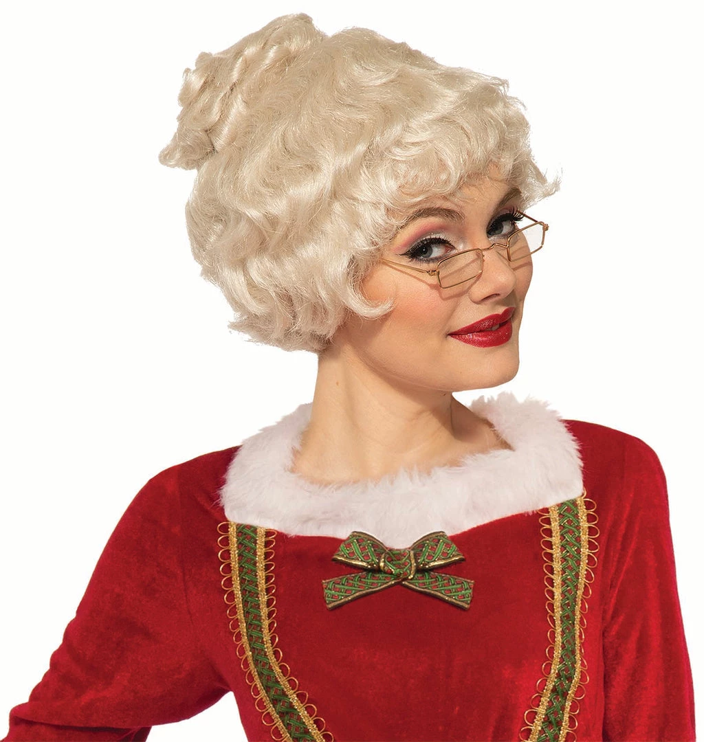 Theatre House Premium Mrs Claus Wig 1 Theatre House Premium Mrs Claus Wig