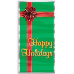Vendor-unknown Happy Holidays Door Cover
