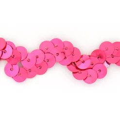 Vendor-unknown 1/2 Fluorescent Flat Sequin Wave Trim (Non-Stretch) Newest Products