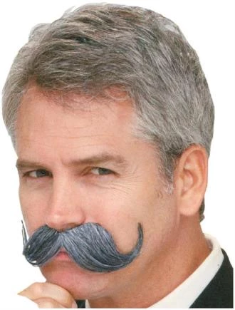 Morris Costumes Accessories The Handlebar Mustache 1 Morris Costumes Accessories The Handlebar Mustache