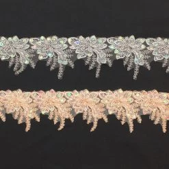 Theatre House Newest Products Embroidered Flower Trim