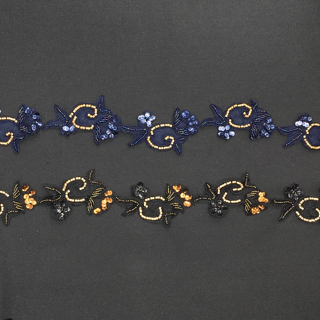 Theatre House Newest Products Two-Tone Beaded Trim 2 Theatre House Newest Products Two-Tone Beaded Trim