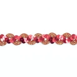 Theatre House Newest Products Sequins On Scallop Trim