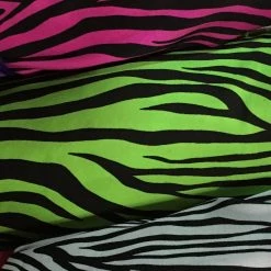 Vendor-unknown Newest Products Zebra Stretch Tricot Spandex