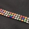 Fine Fabric Sales Multi-color Rhinestone Trim 1