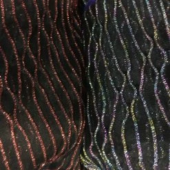 Satex Fabrics Metal Knit With Stripes