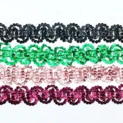 Teresita 1 1/4 Cup Sequin Scallop Trim (Non-Stretch)