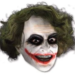 Theatre House Joker 3/4 Mask With Hair - Dark Knight Trilogy Newest Products