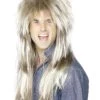 Theatre House Newest Products 80s Mega Mullet Wig, Blonde & Brown