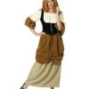 RG Costumes Hooded Peasant: Tavern Maiden, Renaissance, Medieval