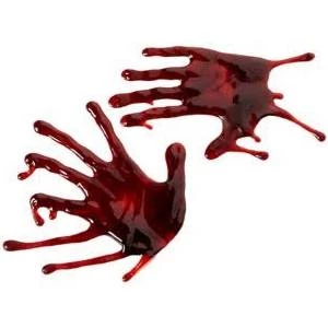Theatre House Decorations & Gifts 3D Bloody Hands 1 Theatre House Decorations & Gifts 3D Bloody Hands
